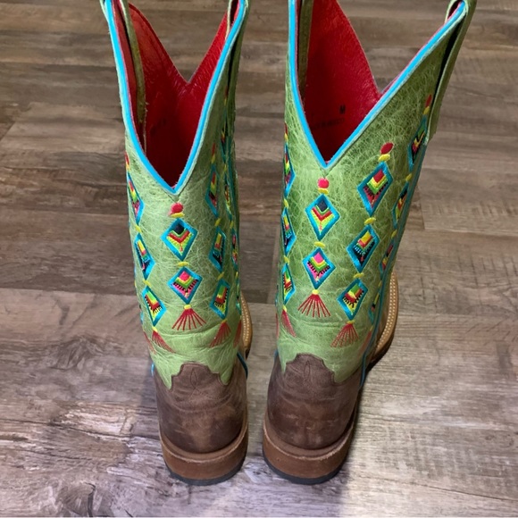 **RARE** Macy Bean Fiesta No Siesta Boots - Picture 3 of 6